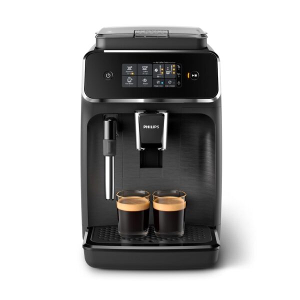 PHILIPS Kaffeevollautomat Panarello 2200 Serie, Schwarz, 2 Spezialitäten