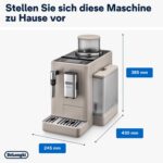 De'Longhi Rivelia - Kaffeevollautomat 8 Getränke Beige – Bild 8