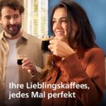 PHILIPS Kaffeevollautomat Panarello 2200 Serie, Schwarz, 2 Spezialitäten - Image 2