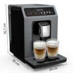 Krups Evidence Hot & Cold Kaffeevollautomat, 18 Getränkespezialitäten, heiße und kalte Getränke, One-Touch Cappuccino, Milchsystem, automatischer Pflegezyklus, schnelle Aufwärmzeit, EA898GF0 – Bild 7