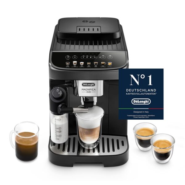 De'Longhi Magnifica Evo - Kaffeevollautomat 7 Getränke Schwarz