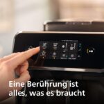 PHILIPS Kaffeevollautomat Panarello 2200 Serie, Schwarz, 2 Spezialitäten - Image 3