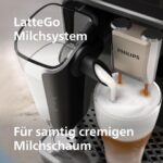 PHILIPS Kaffeevollautomat LatteGo 5500 Serie, Silber, 20 Spezialitäten – Bild 5