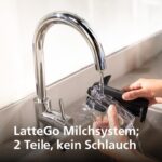 PHILIPS Kaffeevollautomat LatteGo 5500 Serie, Silber, 20 Spezialitäten – Bild 6