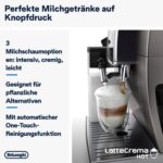 De'Longhi Dinamica Plus - Kaffeevollautomat 24 Getränke Titanium - Image 4
