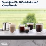 De'Longhi Rivelia - Kaffeevollautomat 8 Getränke Beige – Bild 6
