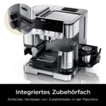 Ninja Luxe Premier 3-in-1-Kaffeemaschine mit Mahlwerk, Silber, ES601EU – Bild 3