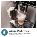 PHILIPS Kaffeevollautomat LatteGo 3300 Serie, Chrom, 6 Spezialitäten – Bild 5