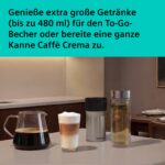Siemens Kaffeevollautomat EQ900 iAroma, personalisierbare Einstellungen, präzises Mahlwerk, großes, intuitives Full-Touch-Display, Silber, TQ923E03 - Image 10
