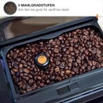 KRUPS Evidence One Kaffeevollautomat mit Milchschlauch, One-Touch-Cappuccino, 12 Getränkespezialitäten, 2-Tassen-Funktion, Farbdisplay, Kaffeemaschine, TÜV-Siegel, Schwarz, EA895N10 – Bild 4