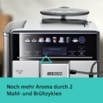 Siemens Kaffeevollautomat EQ6 plus s700, TE657503DE, Edelstahl, 10 Getränke - Image 8