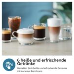 PHILIPS Kaffeevollautomat LatteGo 3300 Serie, Chrom, 6 Spezialitäten – Bild 3