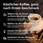 PHILIPS Kaffeevollautomat Panarello 2200 Serie, Schwarz, 2 Spezialitäten - Image 8