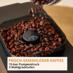 KRUPS Coffee Crush Extra Kaffeevollautomat, nur 15 cm breit, Schwarz – Bild 7