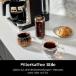Ninja Prestige 2-in-1 Filterkaffee- und Kapselmaschine, 1–2 Tassen, Milchaufschäumer, Schwarz – Bild 5